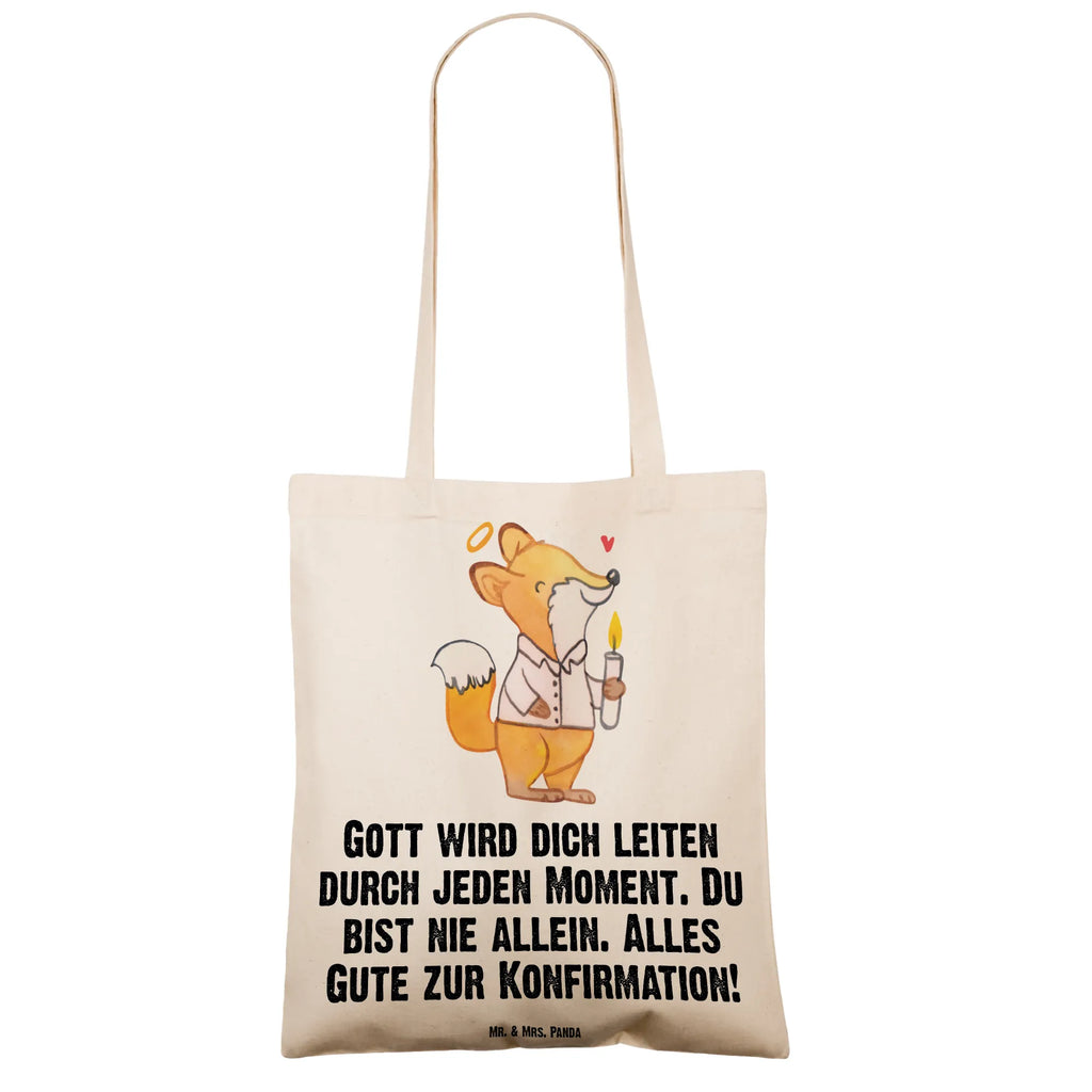 Tote bag Fox confirmation Jutebeutel, Stoffbeutel, Strandtasche, Umhängetasche, Beuteltasche, Badetasche, Tasche, Stofftasche, Jutetasche, Shopper, Einkaufstüte, Beutel, Schultertasche, Einkaufstasche, Laptoptasche, Tragetasche, Konfirmation, Kommunion, Jugendweihe, Konfirmation Geschenk, Gott, Alles Gute, Gläubig