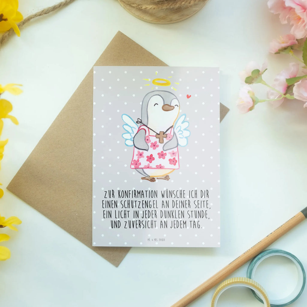 Grußkarte Pinguin Konfirmation Hochzeitskarte, Einladungskarte, Grußkarte, Ansichtskarten, Geburtstagskarte, Karte, Klappkarte, Glückwunschkarte, Konfirmation, Kommunion, Jugendweihe, Konfirmation Geschenk, Zuversicht, Vertrauen, Schutzengel