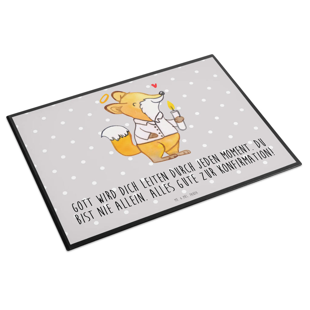 Desk pad Fox confirmation underlay, children, girl, office, Desk pad, desk, Confirmation, communion, youth consecration, confirmation gift, God, Believer, Happy Birthday, Confirmation Gift