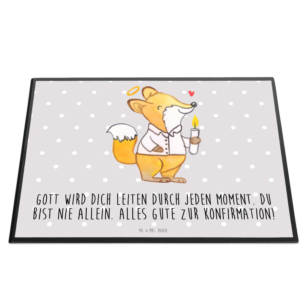 Desk pad Fox confirmation underlay, children, girl, office, Desk pad, desk, Confirmation, communion, youth consecration, confirmation gift, God, Believer, Happy Birthday, Confirmation Gift