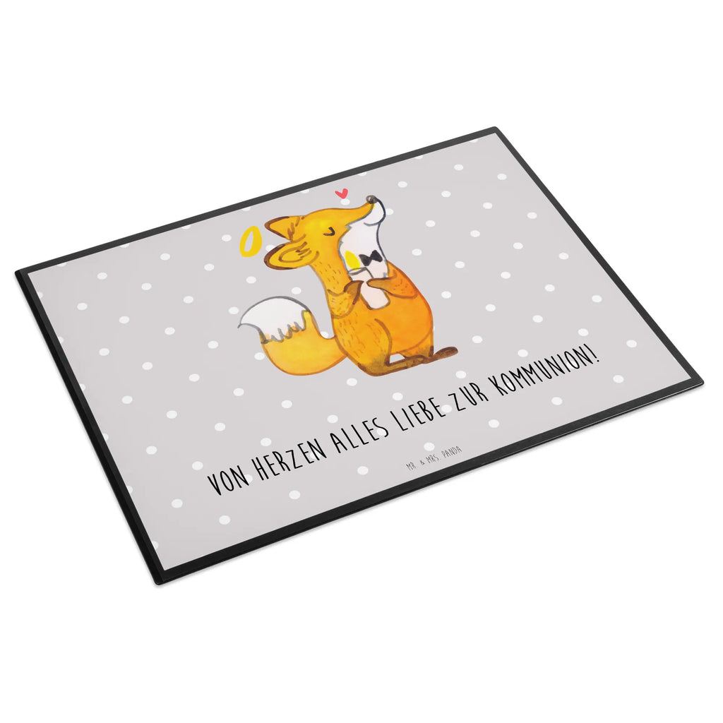 Desk pad Fox communion children, girl, office, Desk pad, desk, underlay, Confirmation, communion, youth consecration, confirmation gift, Love, Believer, God, Faith, Communion, Communion Gift, Communion Thank You