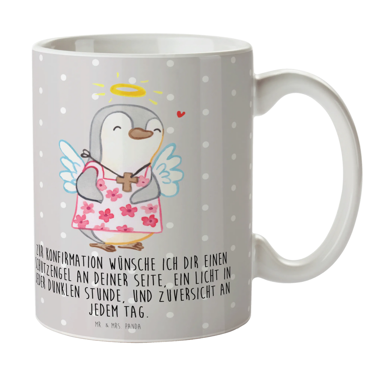 Mug penguin confirmation Confirmation, communion, youth consecration, confirmation gift, trust, guardian angel, confidence