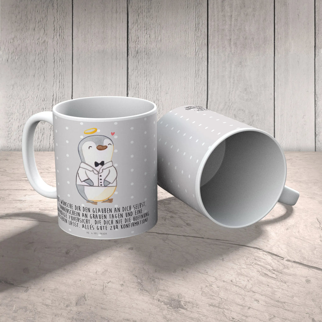 Mug penguin Confirmation shirt mug, mug with designs, gift mug, mug with quotes, coffee mug, office mug, ceramic mug, latte mug, custom mug, personalized mug, novelty mug, tea mug, porcelain mug, Confirmation, communion, youth consecration, confirmation gift, hope, trust, confidence, sunshine