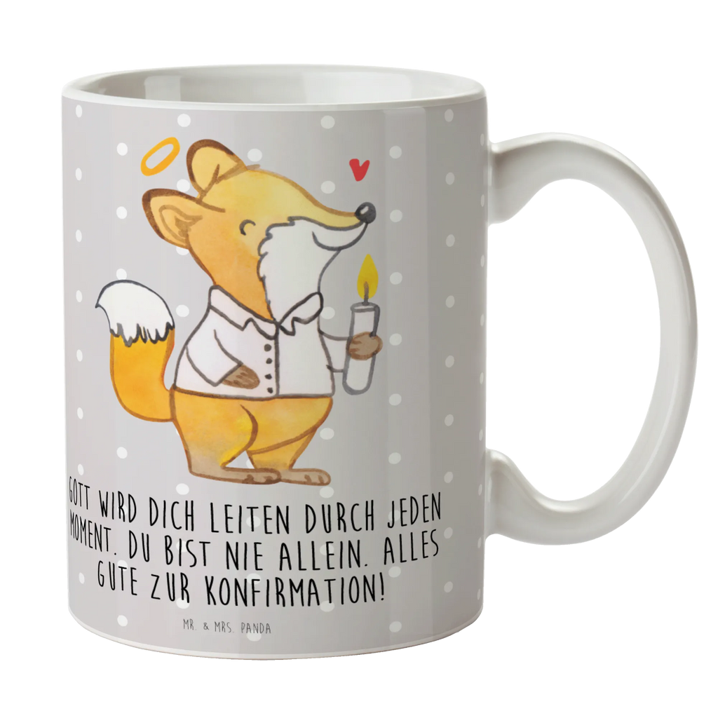 Mug Fox confirmation Tasse mit Motiven, Tasse mit Zitaten, Bürotasse, Tasse, Kaffeetasse, Porzellantasse, Teetasse, Geschenktasse, Keramiktasse, Konfirmation, Kommunion, Jugendweihe, Konfirmation Geschenk, Gott, Alles Gute, Gläubig