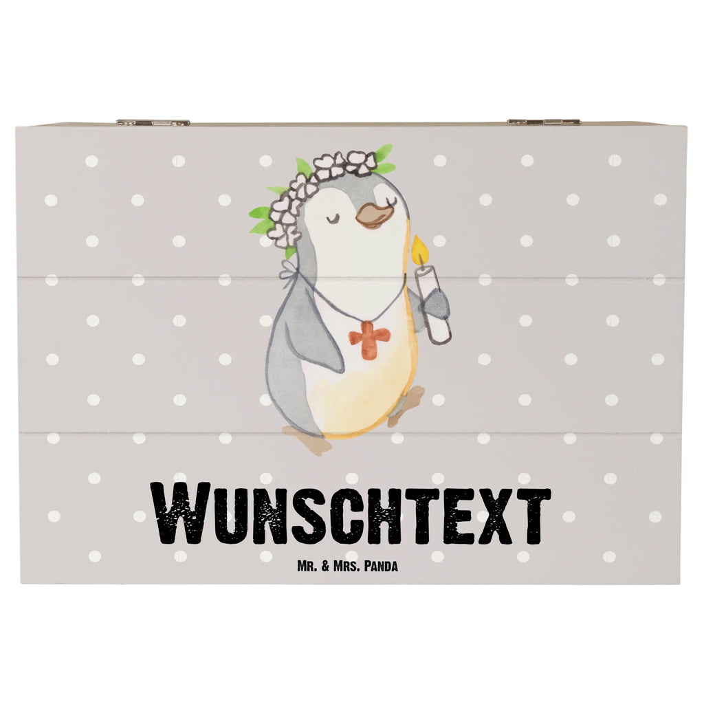 Personalisierte Holzkiste Pinguin Kommunion Mädchen Erinnerungsbox mit Namen, Geschenkbox Personalisiert, Dekokiste Personalisiert, Kiste Personalisiert, Aufbewahrungsbox Personalisiert, Schatzkiste mit Namen, mit Namen, Erinnerungskiste Personalisiert, Holzkiste Personalisiert, Holzkiste mit Namen, Schatulle Personalisiert, Schatzkiste Personalisiert, GEschenkdose Personalisiert, Truhe mit Namen, Dekokiste mit Namen, Aufbewahrungsbox mit Namen, Erinnerungsbox Personalisiert, Schatulle mit Namen, Kiste mit Namen, Truhe Personalisiert, Jugendweihe, Konfirmation Geschenk, Kommunion, Konfirmation, Gläubig, Alles Gute, Gott