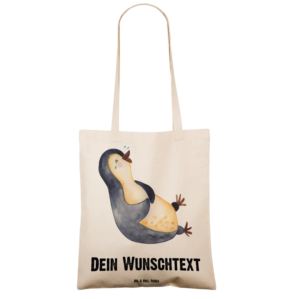 Personalised tote bag Penguin Laugh Umhängetasche, Personalisierter Beutel, Personalisierte Kindergartentasche, Personalisierter Stoffbeutel, Personalisierte Jutetasche, Personalisierte Tasche, Einkaufsbeutel, Schultertasche, Tragetasche mit Namen, Personalisierter Jutebeutel, Strandtasche, Stoffbeutel mit Namen, Einkaufstasche mit Namen, Personalisierte Beuteltasche, Tüte, Shopper, Personalisierte Einkaufstasche, Pinguin, Fröhlichkeit, Lustiger Spruch, Lachen, Humor, Fröhlich, Optimismus, Pinguine