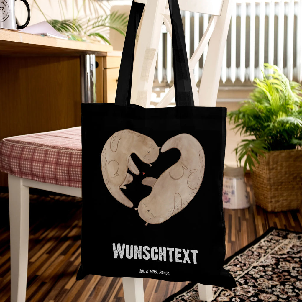 Personalised tote bag otter valentine Love, Loving, Two, Together, Marriage, Engagement, Proposal of marriage, Love gift, gift for her, gift for him, anniversary gift, Valentine&#39;s Day Gift for Women Love Gift Anniversary Wedding Anniversary Party Favor Gift for Girlfriend Gift for Partner Boyfriend Gift Token of Love for Men for Husband