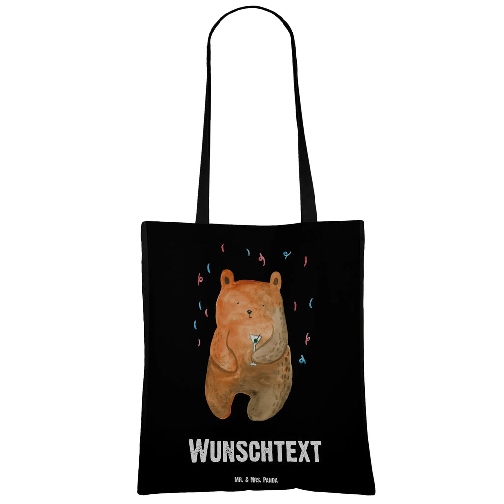 Personalisierte Tragetasche Bär Party Personalisierter Jutebeutel, Personalisierte Jutetasche, Einkaufstasche mit Namen, Stoffbeutel mit Namen, Personalisierte Beuteltasche, Personalisierte Einkaufstasche, Personalisierte Tasche, Personalisierter Stoffbeutel, Personalisierte Kindergartentasche, Tragetasche mit Namen, Personalisierter Beutel, Bär, Teddy, Teddybär, Abfeiern, Geschenk, Mitbringsel, Gute Laune, Lustig, Party, Geburtstag, Feiern, Geburtstagsgeschenk