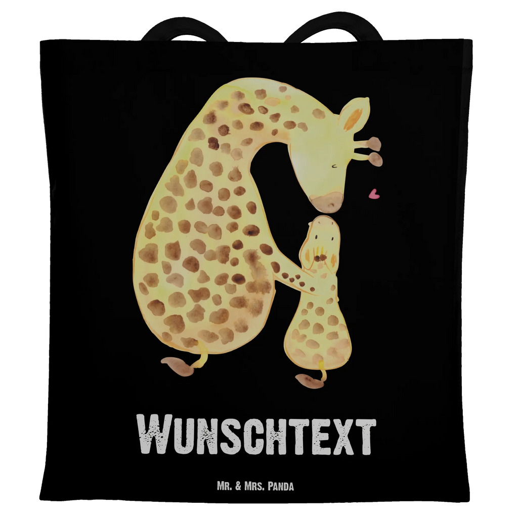 Personalised tote bag giraffe child Africa, mum, favourite person, daughter, mother, son, child, giraffe