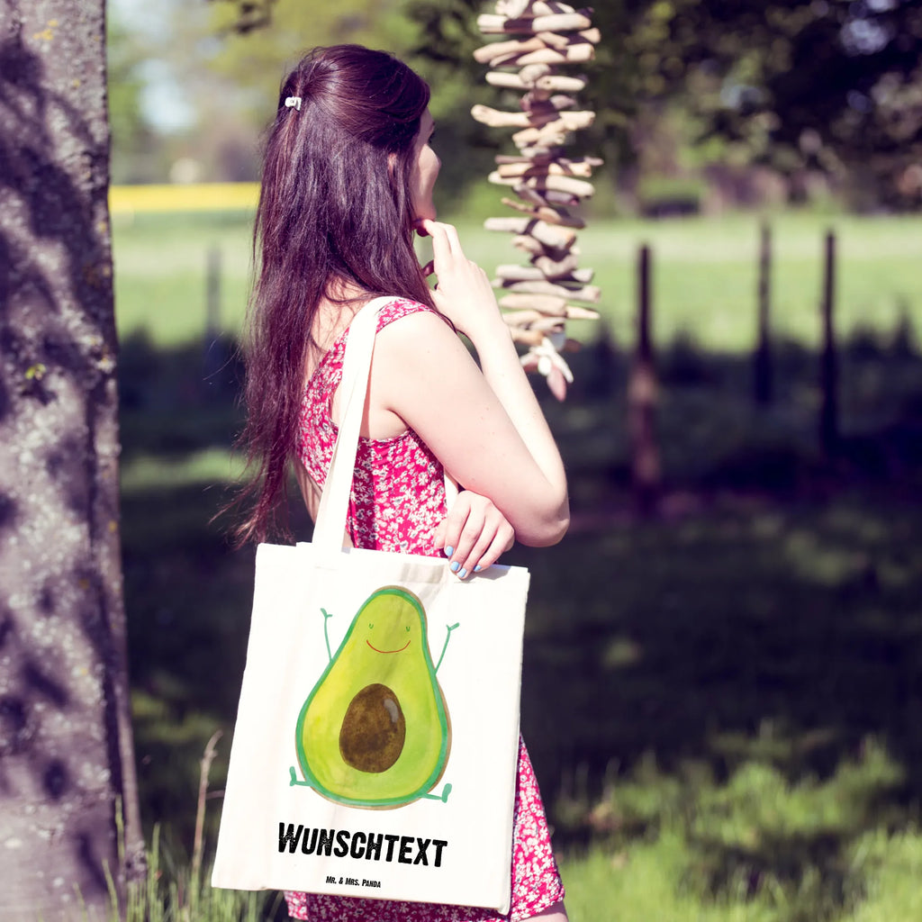 Personalised tote bag avocado Happy avocado, vegetables, chaos, Avocado