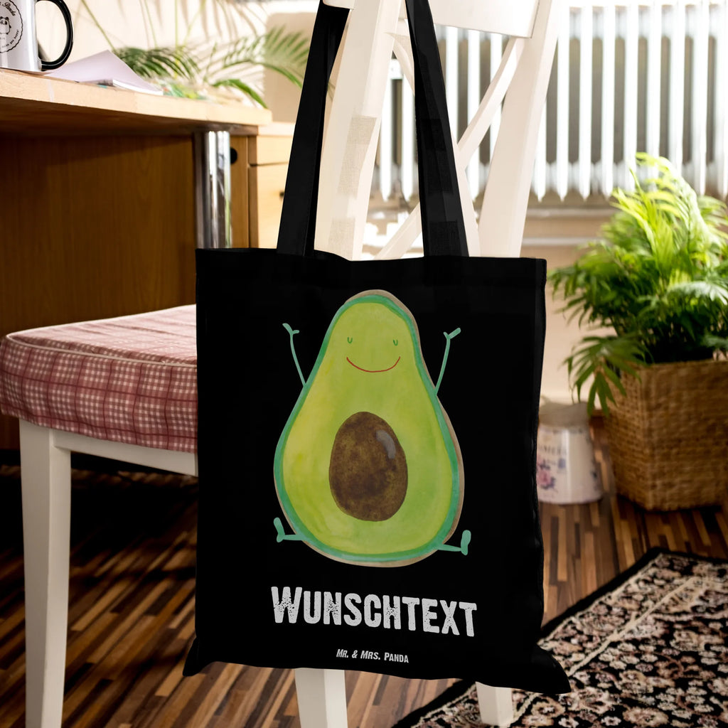 Personalised tote bag avocado Happy avocado, vegetables, chaos, Avocado