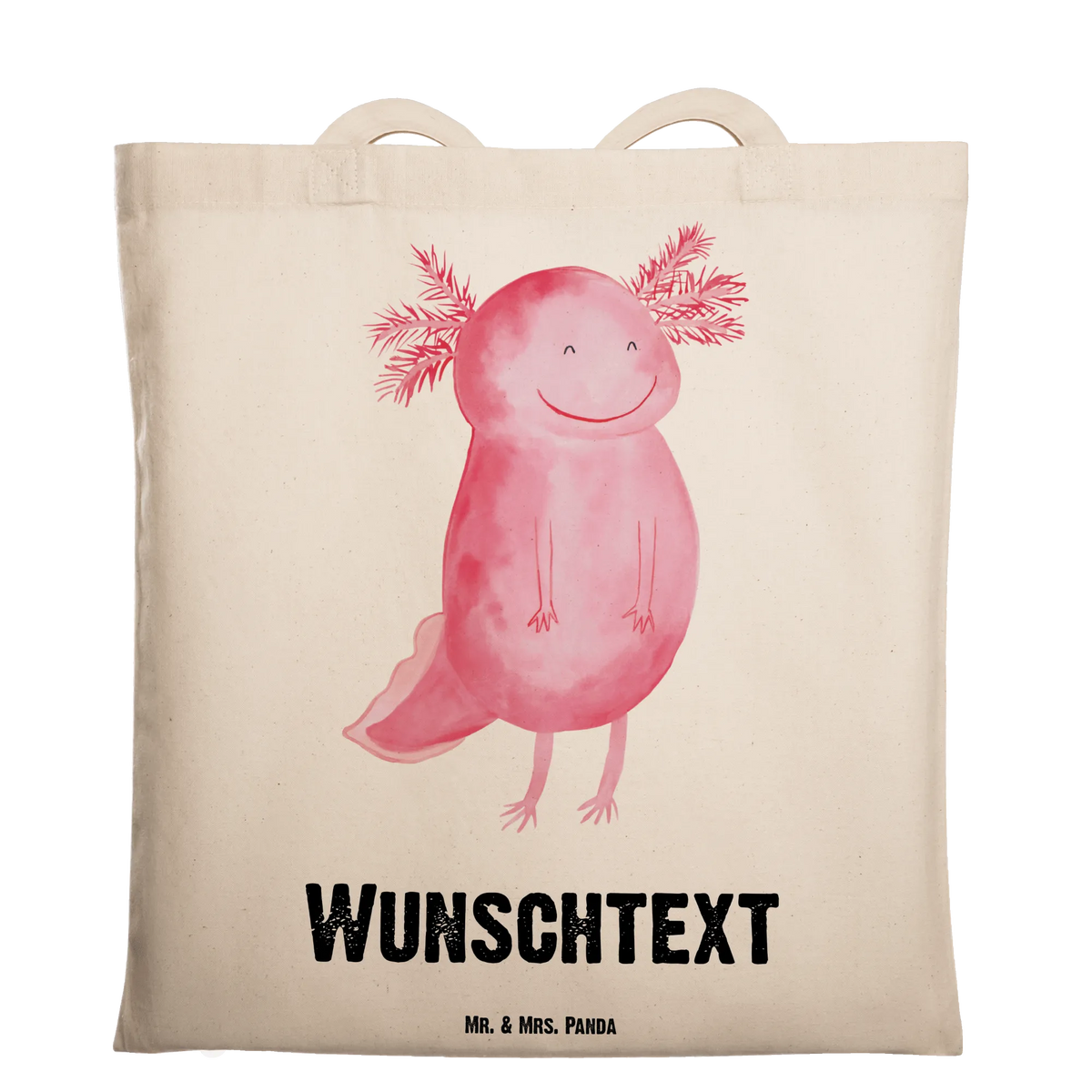 Personalizowana torba Aksolotl Szczęśliwy Axolotl, Molch