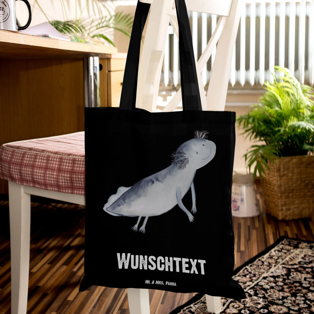 Personalisierte Tragetasche Axolotl schwimmt Personalisierte Tasche, Stoffbeutel mit Namen, Personalisierter Beutel, Personalisierte Jutetasche, Tragetasche mit Namen, Personalisierte Beuteltasche, Personalisierte Einkaufstasche, Personalisierter Stoffbeutel, Personalisierter Jutebeutel, Personalisierte Kindergartentasche, Einkaufstasche mit Namen, Axolotl, Molch, Lurch, Axolot, Motivation, Lösungen, Lurche, Schwanzlurch, Problem, Probleme