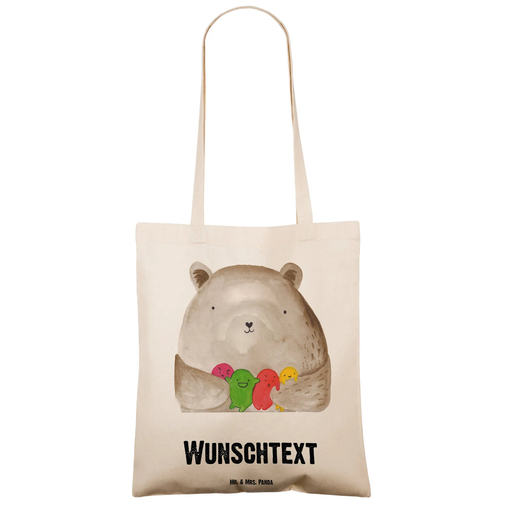 Personalised tote bag bear Feeling bear, teddy, teddy bear, cuddly toy, Bear, Madness