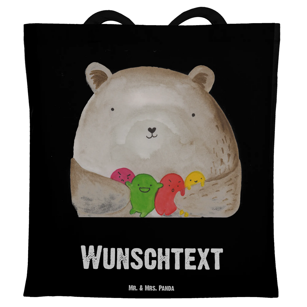 Personalised tote bag bear Feeling bear, teddy, teddy bear, cuddly toy, Bear, Madness