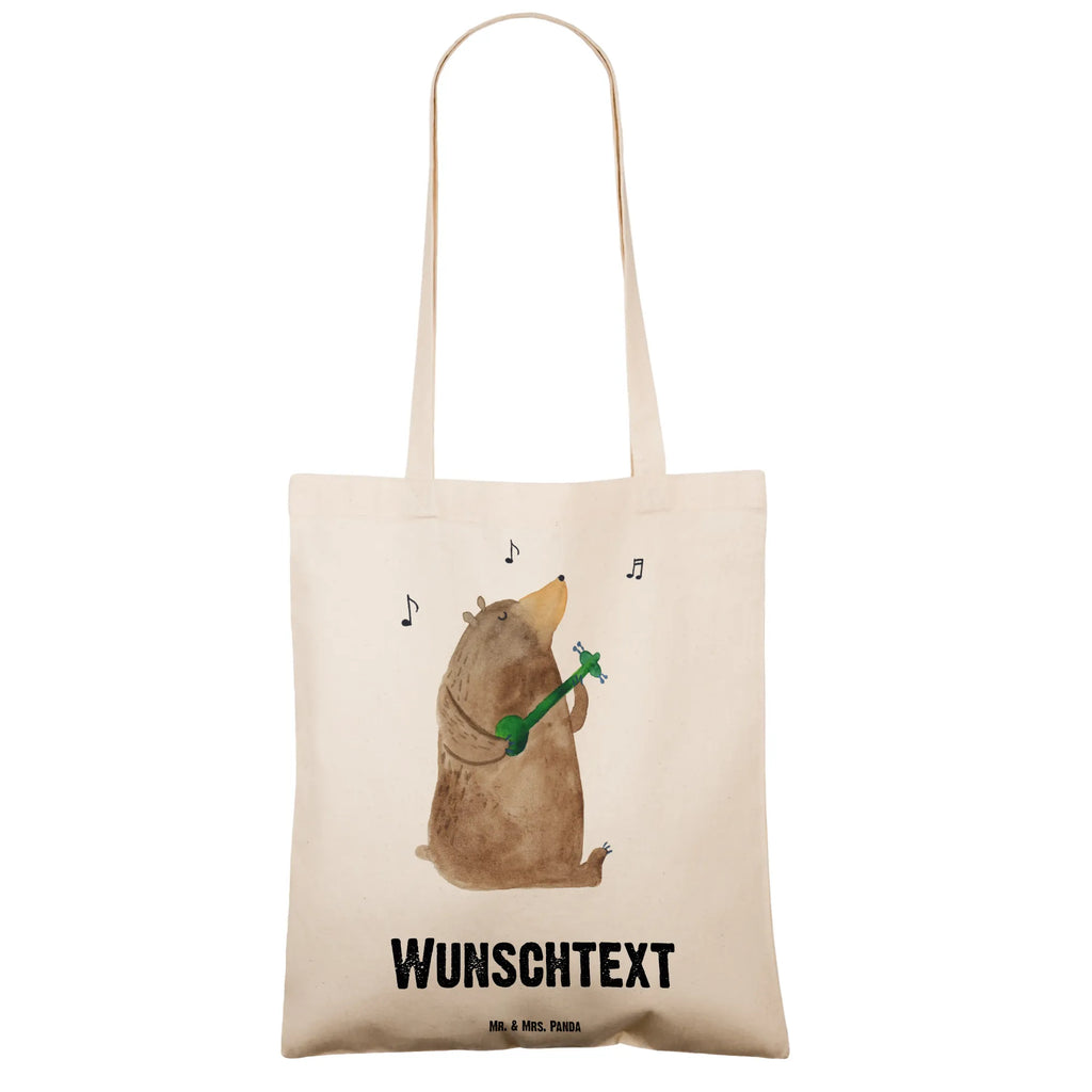 Personalizowana torba niedźwiedź Gitara Niedźwiedź, Miś, Pluszowy miś
