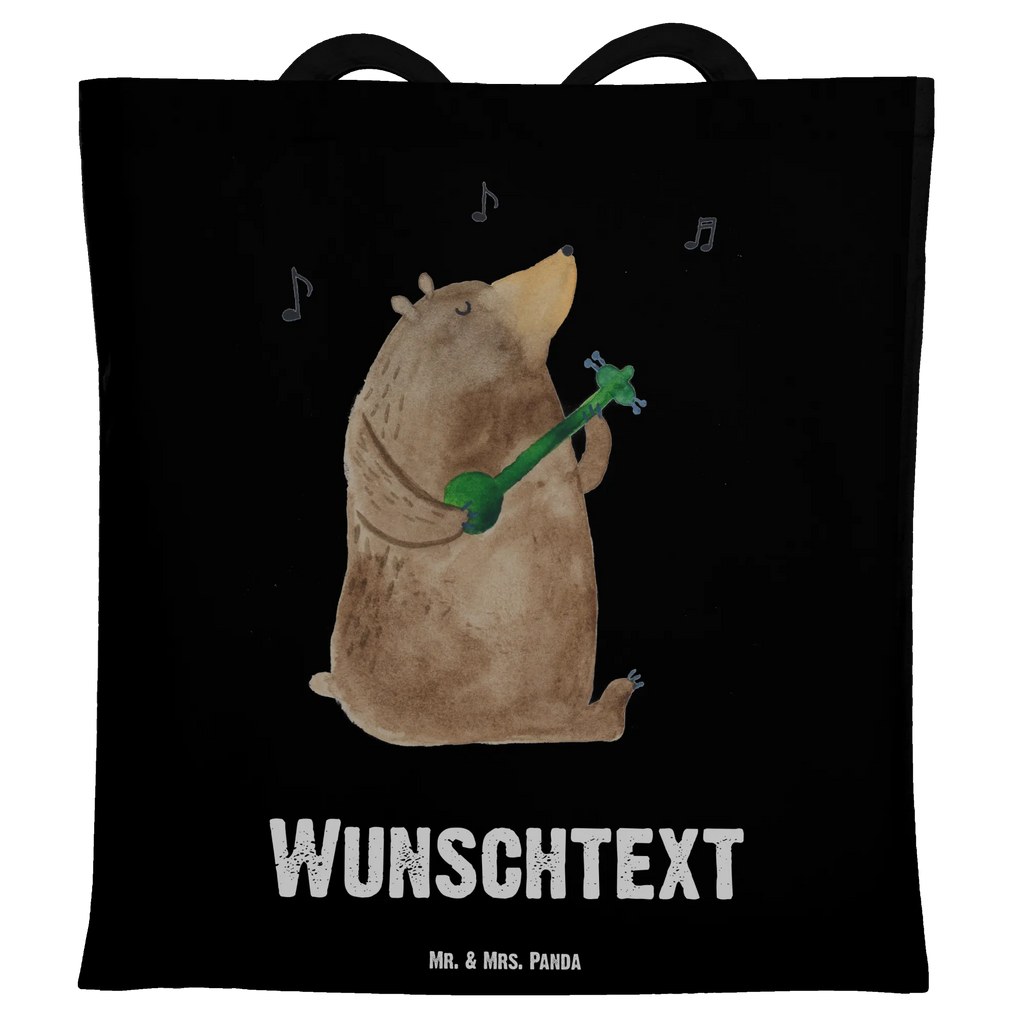 Personalizowana torba niedźwiedź Gitara Niedźwiedź, Miś, Pluszowy miś