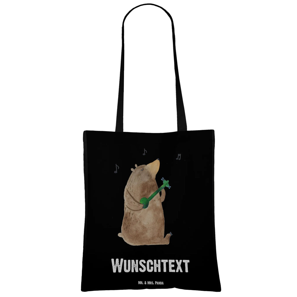 Personalizowana torba niedźwiedź Gitara Niedźwiedź, Miś, Pluszowy miś