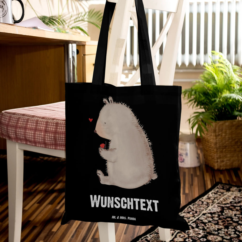 Personalised tote bag bear ladybug Personalisierter Beutel, Personalisierte Kindergartentasche, Stoffbeutel mit Namen, Personalisierte Jutetasche, Tragetasche mit Namen, Personalisierte Tasche, Einkaufstasche mit Namen, Personalisierte Beuteltasche, Personalisierte Einkaufstasche, Personalisierter Stoffbeutel, Personalisierter Jutebeutel, Bär, Teddy, Teddybär, Motivation, Freiheit, Das Leben ist schön, Liebe, Marienkäfer