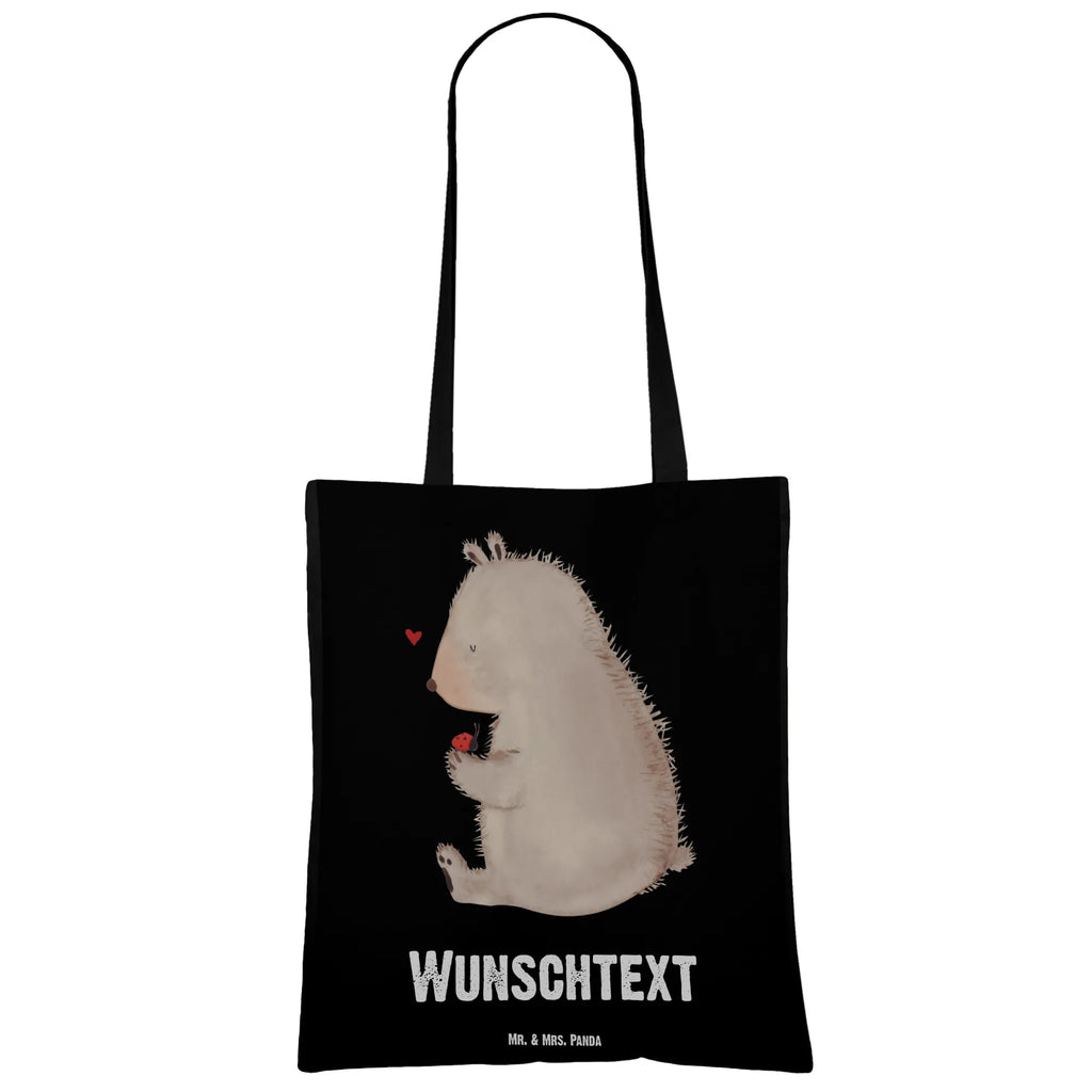 Personalised tote bag bear ladybug Personalisierter Beutel, Personalisierte Kindergartentasche, Stoffbeutel mit Namen, Personalisierte Jutetasche, Tragetasche mit Namen, Personalisierte Tasche, Einkaufstasche mit Namen, Personalisierte Beuteltasche, Personalisierte Einkaufstasche, Personalisierter Stoffbeutel, Personalisierter Jutebeutel, Bär, Teddy, Teddybär, Motivation, Freiheit, Das Leben ist schön, Liebe, Marienkäfer