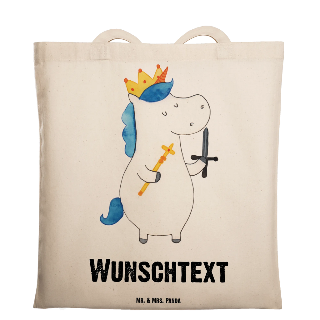 Personalised tote bag unicorn king with sword unicorn, unicorns, Unicorn, Ruler, Crown, Chancellor, gift boyfriend, Prosecco, present boy, sword, King, Emperor, President, Princess