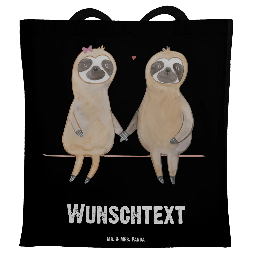 Personalisierte Tragetasche Faultier Pärchen Einkaufstasche mit Namen, Stoffbeutel mit Namen, Personalisierter Stoffbeutel, Personalisierte Beuteltasche, Personalisierte Jutetasche, Personalisierte Kindergartentasche, Personalisierter Jutebeutel, Personalisierter Beutel, Personalisierte Tasche, Tragetasche mit Namen, Personalisierte Einkaufstasche, Faultier, Faultier Geschenk, Faultier Deko, verlobt, Beziehung, Langsamkeit, Faultierliebe, relaxen, verliebt, gemeinsam, Lieblingstier, Liebe, Liebespaar, Faultiere, Pärchen, Faultierpärchen, faul