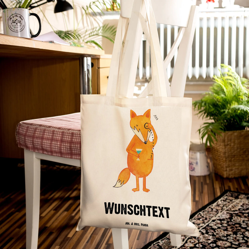 Personalised tote bag Fox lord fox, foxes, forest wildlife, clever as a fox, animal lover, problem solving, saying funny, words of consolation, lovesickness gift, motivation saying