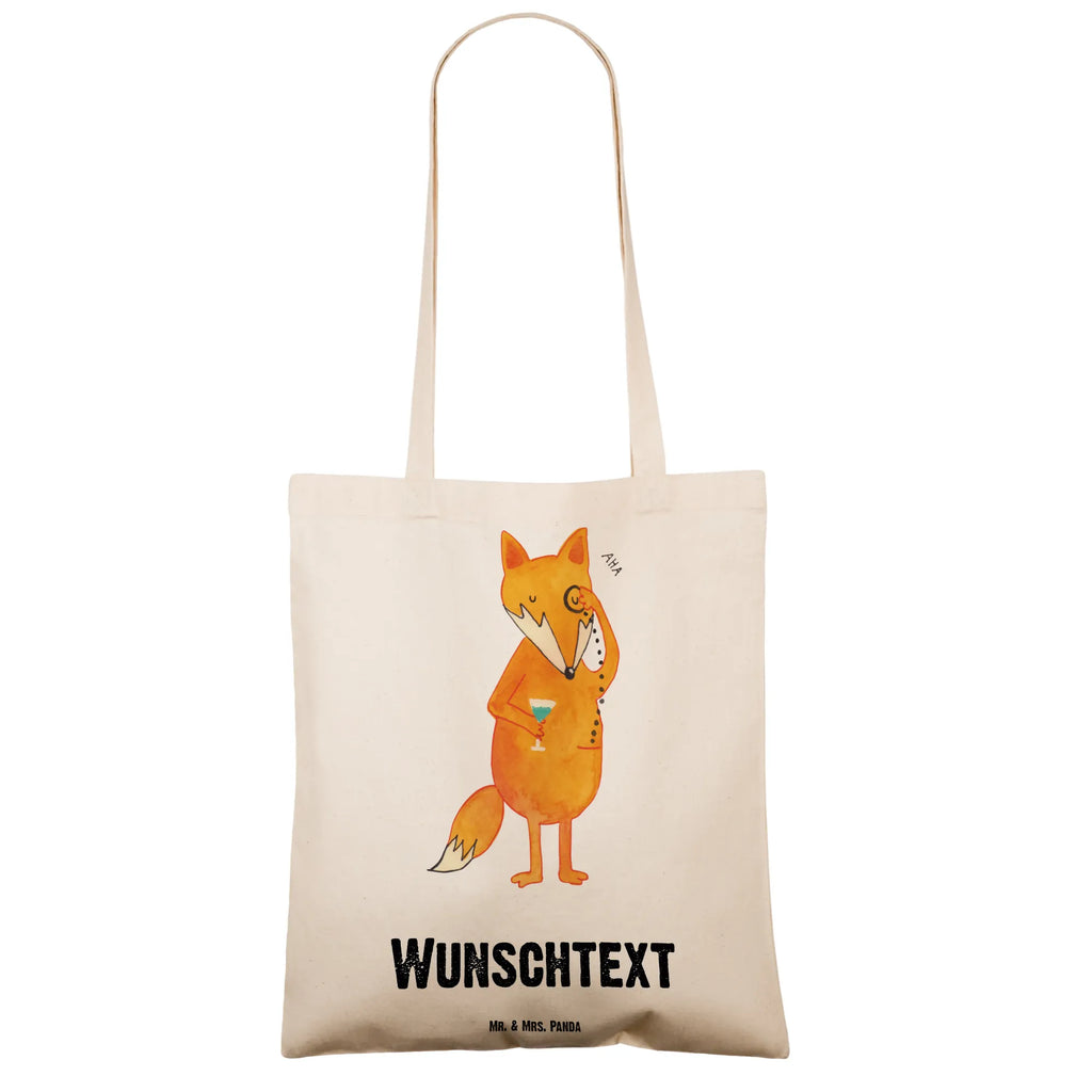 Personalised tote bag Fox lord fox, foxes, forest wildlife, clever as a fox, animal lover, problem solving, saying funny, words of consolation, lovesickness gift, motivation saying