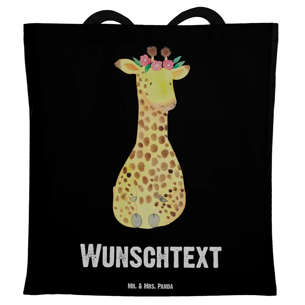 Personalised tote bag giraffe flower wreath Tüte, Personalisierter Stoffbeutel, Personalisierte Kindergartentasche, Tragetasche mit Namen, Strandtasche, Personalisierter Jutebeutel, Schultertasche, Personalisierter Beutel, Umhängetasche, Stoffbeutel mit Namen, Einkaufstasche mit Namen, Personalisierte Tasche, Personalisierte Beuteltasche, Einkaufsbeutel, Personalisierte Jutetasche, Shopper, Personalisierte Einkaufstasche, Afrika, Wildtiere, Abenteurer, Giraffe, Freundin, Selbstliebe, Blumenkranz