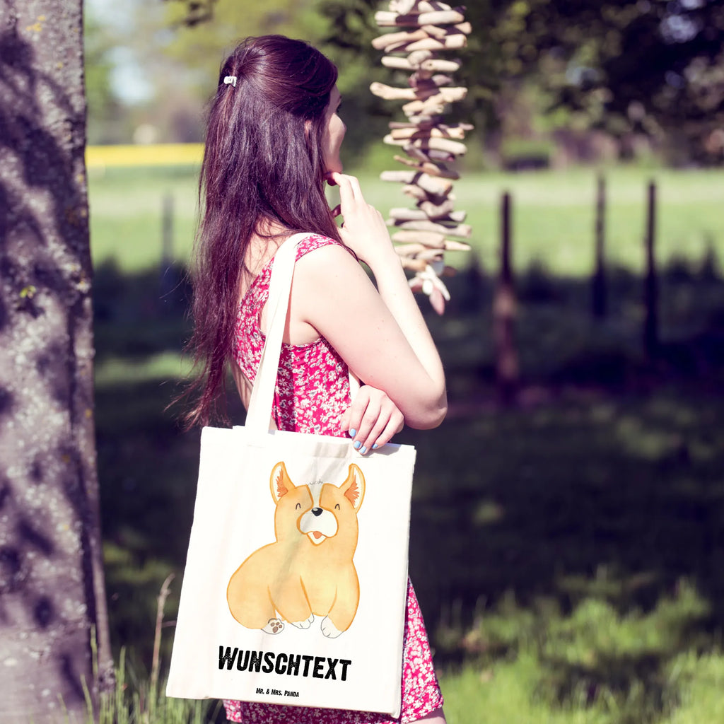 Personalised tote bag Corgi Schultertasche, Shopper, Personalisierte Einkaufstasche, Personalisierte Kindergartentasche, Stoffbeutel mit Namen, Personalisierter Jutebeutel, Personalisierte Beuteltasche, Personalisierte Jutetasche, Umhängetasche, Personalisierter Beutel, Personalisierter Stoffbeutel, Einkaufstasche mit Namen, Strandtasche, Tragetasche mit Namen, Einkaufsbeutel, Personalisierte Tasche, Tüte, Sprüche, Hund, Hunderasse, Hundebesitzer, Hundemotiv, Haustier, Tierliebhaber, Hundespruch, Motivation, Welsh Corgie Pembroke, Britisch, Lebensfreude, Corgie, Spruch