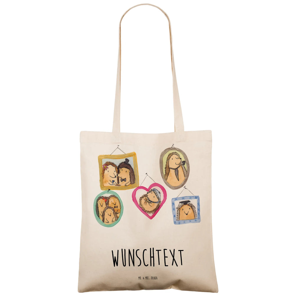 Personalised tote bag Hedgehog family Family, Father's Day, Mother's Day, brother, sister, Mom, Dad, solidarity, love, dad, pictures, hedgehogs, happiness, mum