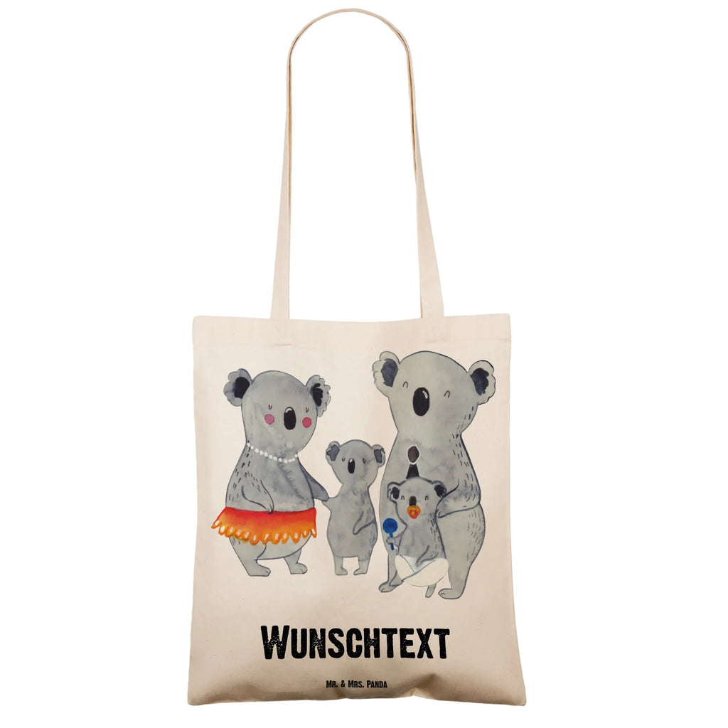 Personalised tote bag Koala Family Family, Father's Day, Mother's Day, brother, sister, Mom, Dad, dad, Koala, koalas, family, children, mom, siblings, family life