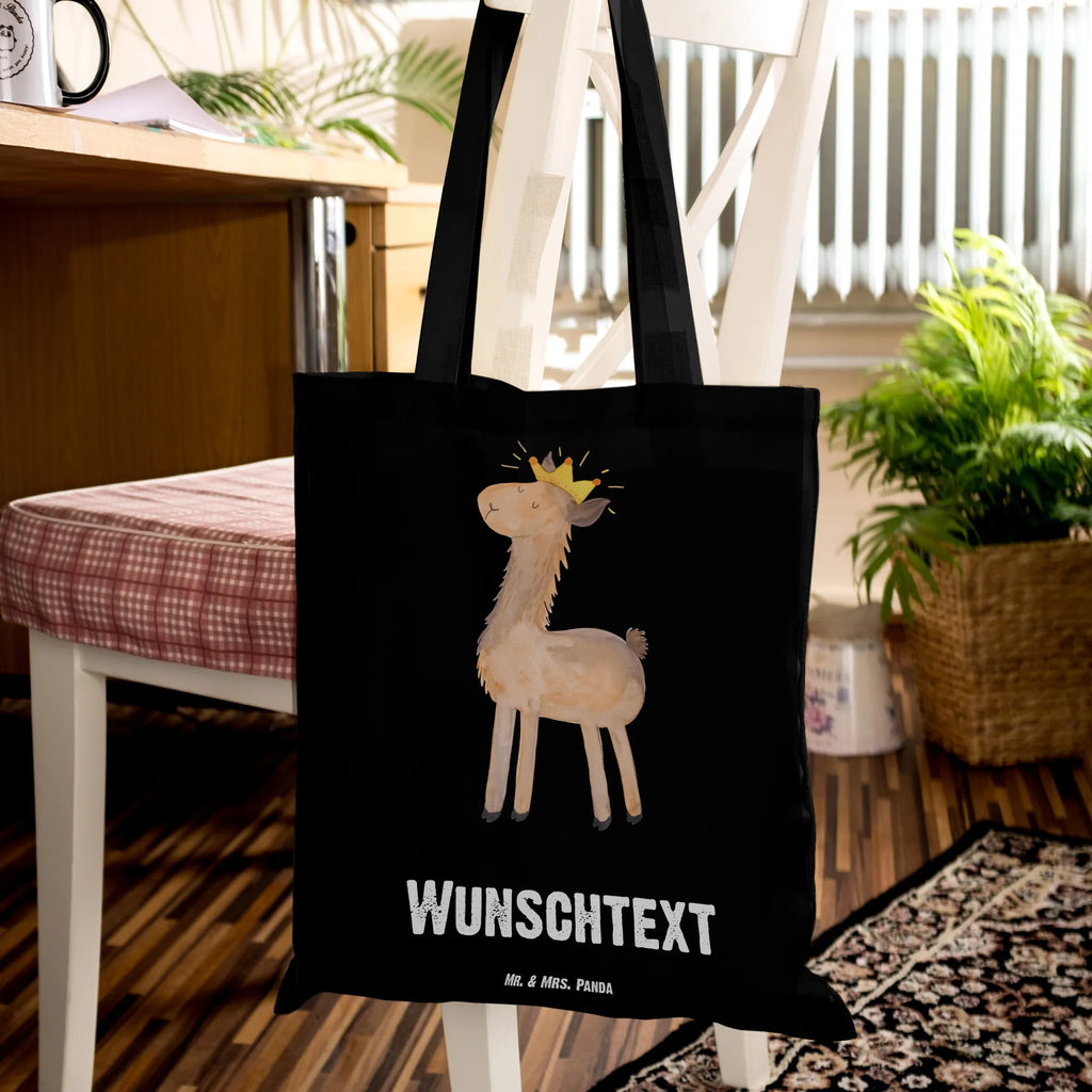 Personalisierte Tragetasche Lama König Einkaufstasche mit Namen, Tragetasche mit Namen, Personalisierte Tasche, Einkaufsbeutel, Umhängetasche, Personalisierte Jutetasche, Personalisierter Beutel, Personalisierte Einkaufstasche, Stoffbeutel mit Namen, Strandtasche, Personalisierte Kindergartentasche, Shopper, Personalisierte Beuteltasche, Schultertasche, Personalisierter Stoffbeutel, Tüte, Personalisierter Jutebeutel, Lama, Alpaka, Papa, König, Vorgesetzter, Chef, Büro Kollege, Abi, Kollegin, Abitur, Lamas, Königin, Mama, Freundin