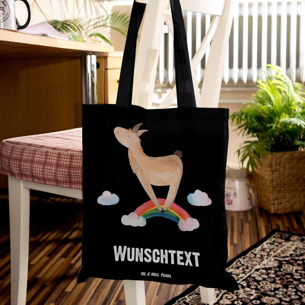 Personalisierte Tragetasche Lama Regenbogen Personalisierte Tasche, Stoffbeutel mit Namen, Shopper, Umhängetasche, Personalisierter Jutebeutel, Tragetasche mit Namen, Personalisierte Jutetasche, Einkaufsbeutel, Personalisierter Stoffbeutel, Personalisierter Beutel, Personalisierte Kindergartentasche, Strandtasche, Einkaufstasche mit Namen, Personalisierte Einkaufstasche, Schultertasche, Personalisierte Beuteltasche, Tüte, Lama, Alpaka, Abi, Selbstständig, Haters Gonna Hate, Wolkenland, Schule, Regenbogen, Lamas, Hobby, Freiheit, Außenseiter, Haters