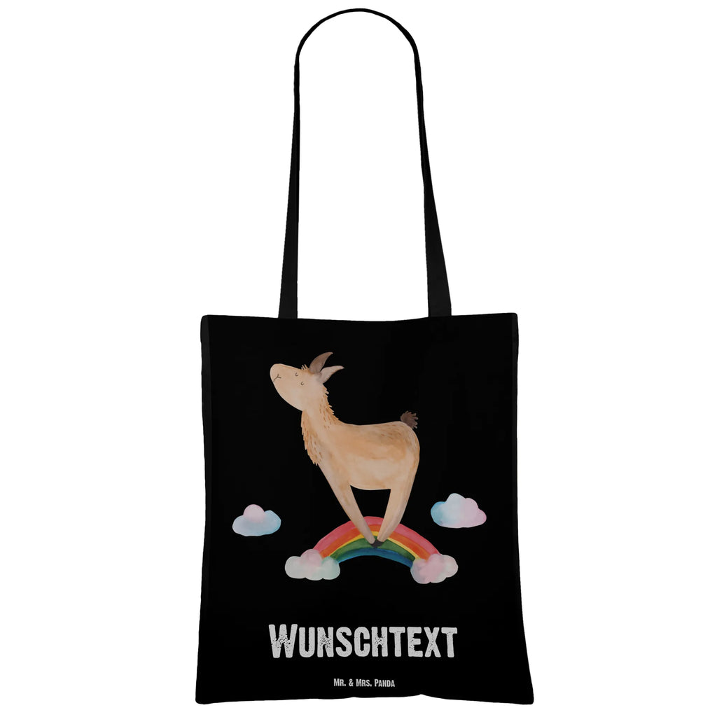 Personalisierte Tragetasche Lama Regenbogen Personalisierte Tasche, Stoffbeutel mit Namen, Shopper, Umhängetasche, Personalisierter Jutebeutel, Tragetasche mit Namen, Personalisierte Jutetasche, Einkaufsbeutel, Personalisierter Stoffbeutel, Personalisierter Beutel, Personalisierte Kindergartentasche, Strandtasche, Einkaufstasche mit Namen, Personalisierte Einkaufstasche, Schultertasche, Personalisierte Beuteltasche, Tüte, Lama, Alpaka, Abi, Selbstständig, Haters Gonna Hate, Wolkenland, Schule, Regenbogen, Lamas, Hobby, Freiheit, Außenseiter, Haters