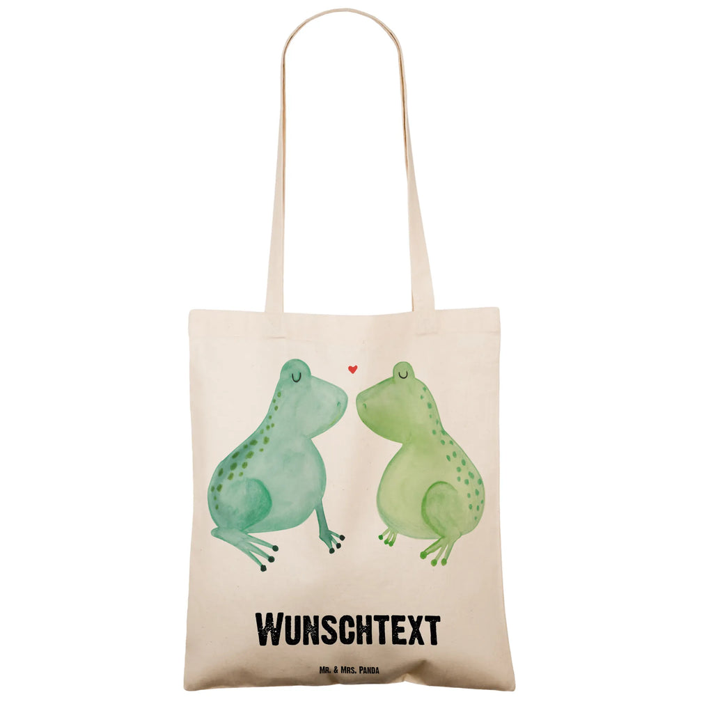 Personalised tote bag Frogs in love Love, Loving, Two, Together, Marriage, Engagement, Proposal of marriage, Love gift, gift for her, gift for him, anniversary gift, Frogs, Frog, Partner, In Love, Married, Wedding Day, Anniversary, Friend, Gift Friend, Engaged, Girlfriend, Gift Girlfriend, Proof of Love, Frog King, Gift Wedding