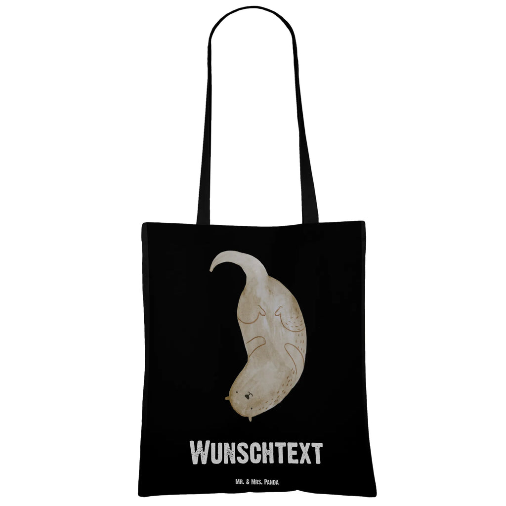 Personalisierte Tragetasche Otter kopfüber Personalisierte Jutetasche, Stoffbeutel mit Namen, Personalisierter Jutebeutel, Personalisierte Kindergartentasche, Personalisierte Beuteltasche, Personalisierter Beutel, Tragetasche mit Namen, Personalisierte Einkaufstasche, Einkaufstasche mit Namen, Personalisierter Stoffbeutel, Personalisierte Tasche, Otter, Fischotter, Seeotter, Otter Seeotter See Otter