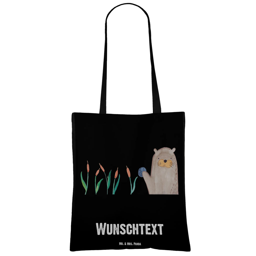 Personalisierte Tragetasche Otter mit Stein Tragetasche mit Namen, Einkaufstasche mit Namen, Personalisierte Beuteltasche, Personalisierter Beutel, Stoffbeutel mit Namen, Personalisierte Jutetasche, Personalisierter Jutebeutel, Personalisierter Stoffbeutel, Personalisierte Tasche, Personalisierte Einkaufstasche, Personalisierte Kindergartentasche, Otter, Fischotter, Seeotter, Otter Seeotter See Otter