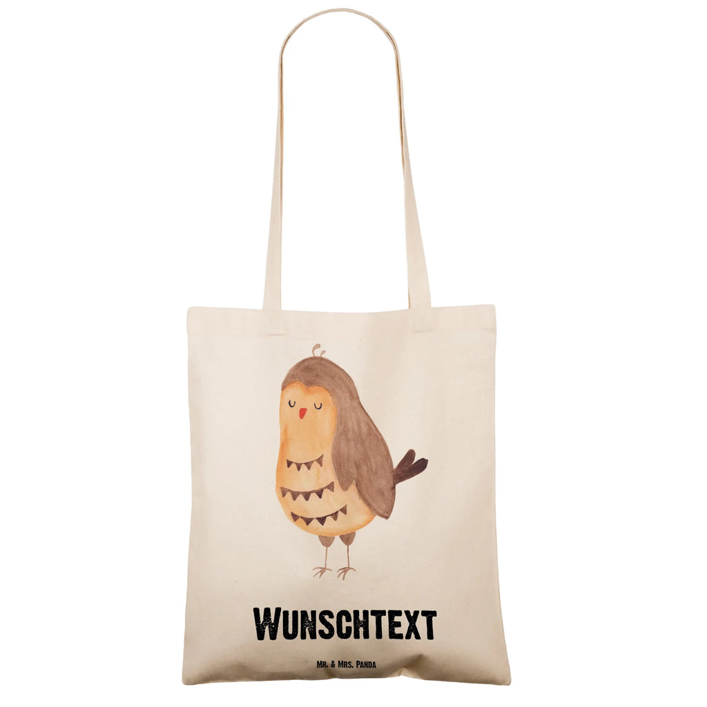 Personalisierte Tragetasche Eule Zufrieden Shopper, Personalisierte Tasche, Tragetasche mit Namen, Personalisierte Einkaufstasche, Tüte, Personalisierte Kindergartentasche, Schultertasche, Umhängetasche, Strandtasche, Personalisierter Jutebeutel, Personalisierte Beuteltasche, Personalisierte Jutetasche, Einkaufsbeutel, Einkaufstasche mit Namen, Personalisierter Beutel, Personalisierter Stoffbeutel, Stoffbeutel mit Namen, Eule, Spruch schön, Liebe Spruch, Geschenk Hochzeitstag, Eule Deko, Eule Spruch, Wortspiel Lustig, Owl, Romantisch