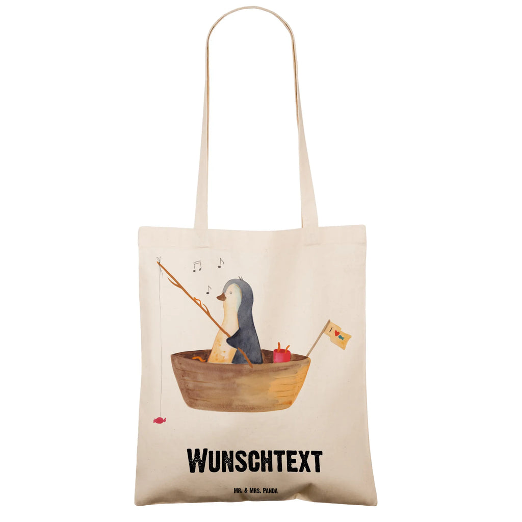Personalisierte Tragetasche Pinguin Angelboot Personalisierte Einkaufstasche, Personalisierte Beuteltasche, Einkaufstasche mit Namen, Tragetasche mit Namen, Personalisierte Tasche, Personalisierter Beutel, Stoffbeutel mit Namen, Personalisierte Kindergartentasche, Personalisierte Jutetasche, Personalisierter Stoffbeutel, Personalisierter Jutebeutel, Pinguin, Pinguine, Neuanfang, Trennung, Motivation, Boot, Neustart, Scheidung, Angeln, Geschenkidee Liebeskummer, Lebenslust, genießen, Leben, Angelboot