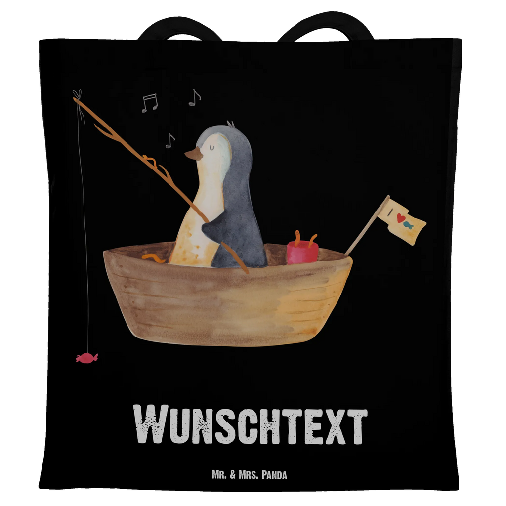 Personalisierte Tragetasche Pinguin Angelboot Personalisierte Einkaufstasche, Personalisierte Beuteltasche, Einkaufstasche mit Namen, Tragetasche mit Namen, Personalisierte Tasche, Personalisierter Beutel, Stoffbeutel mit Namen, Personalisierte Kindergartentasche, Personalisierte Jutetasche, Personalisierter Stoffbeutel, Personalisierter Jutebeutel, Pinguin, Pinguine, Neuanfang, Trennung, Motivation, Boot, Neustart, Scheidung, Angeln, Geschenkidee Liebeskummer, Lebenslust, genießen, Leben, Angelboot