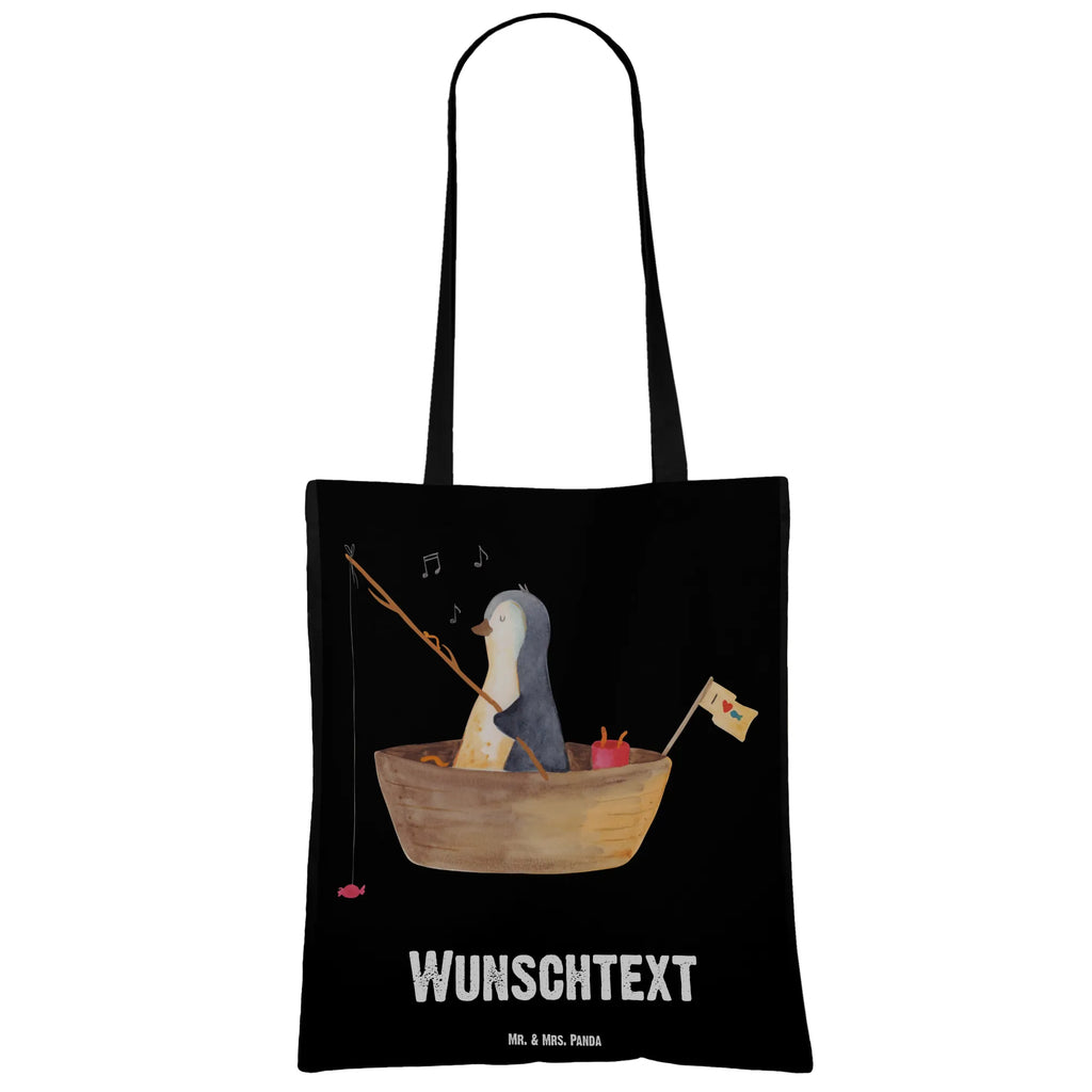 Personalisierte Tragetasche Pinguin Angelboot Personalisierte Einkaufstasche, Personalisierte Beuteltasche, Einkaufstasche mit Namen, Tragetasche mit Namen, Personalisierte Tasche, Personalisierter Beutel, Stoffbeutel mit Namen, Personalisierte Kindergartentasche, Personalisierte Jutetasche, Personalisierter Stoffbeutel, Personalisierter Jutebeutel, Pinguin, Pinguine, Neuanfang, Trennung, Motivation, Boot, Neustart, Scheidung, Angeln, Geschenkidee Liebeskummer, Lebenslust, genießen, Leben, Angelboot