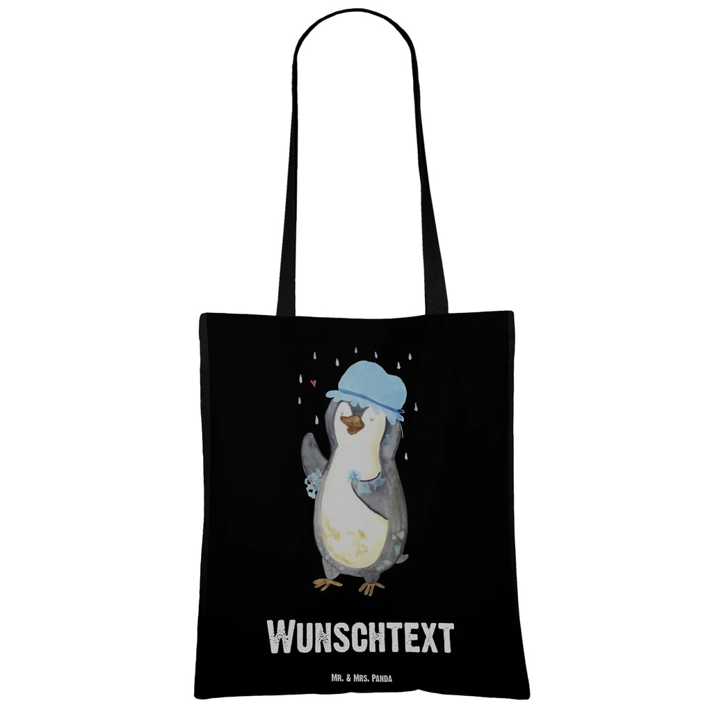 Personalised tote bag Penguin have a shower Personalisierte Einkaufstasche, Personalisierter Jutebeutel, Personalisierte Jutetasche, Tragetasche mit Namen, Personalisierter Beutel, Personalisierter Stoffbeutel, Personalisierte Kindergartentasche, Stoffbeutel mit Namen, Personalisierte Tasche, Personalisierte Beuteltasche, Einkaufstasche mit Namen, Pinguin, Dusche, glücklich sein, Lebensmotto, Pinguine, duschen, Neustart, Neuanfang, Motivation