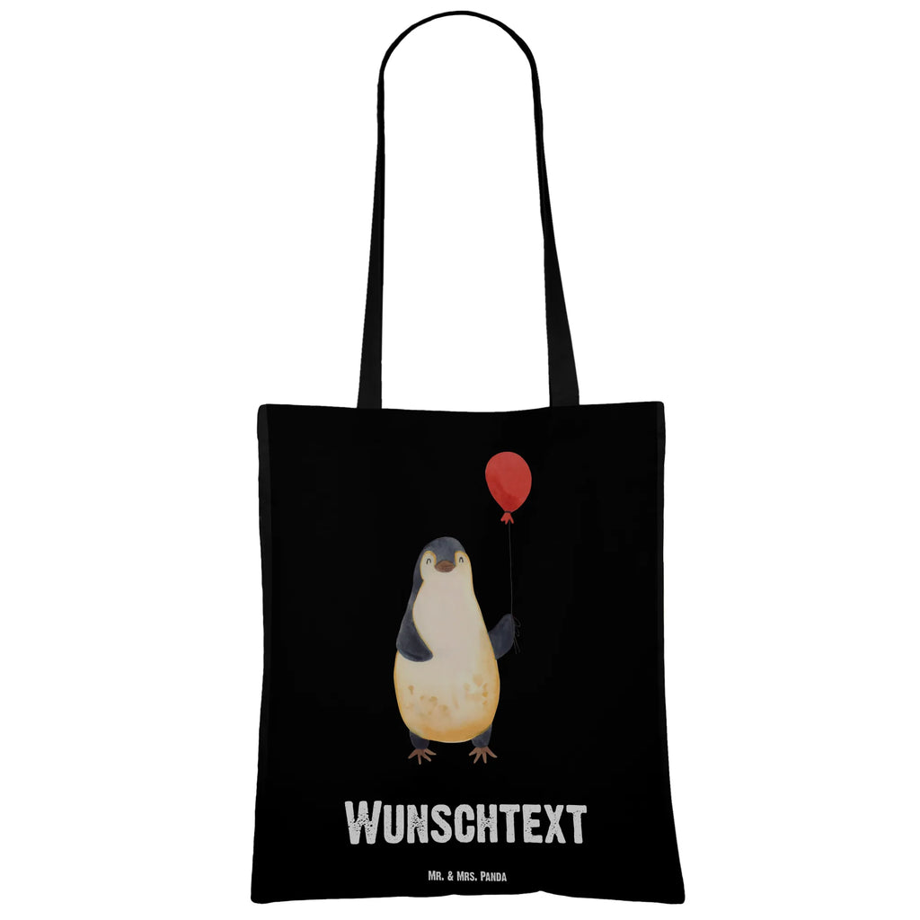 Personalisierte Tragetasche Pinguin Luftballon Personalisierte Einkaufstasche, Personalisierter Stoffbeutel, Personalisierter Jutebeutel, Personalisierte Kindergartentasche, Personalisierte Beuteltasche, Personalisierte Jutetasche, Tragetasche mit Namen, Personalisierte Tasche, Einkaufstasche mit Namen, Personalisierter Beutel, Stoffbeutel mit Namen, Pinguin, Lebenslust, Geschenkidee, Tagträume, Neustart, Geschenk Freundin, Liebe, Pinguine, neues Leben, Glück, beste Freundin, Luftballon, Motivation