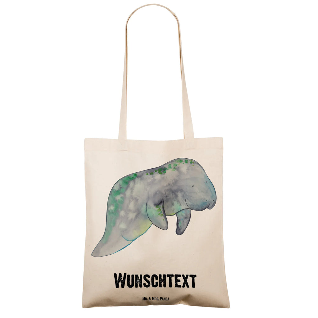 Personalised tote bag manatee Relax Seafood, aquatic animals, ocean, sea, fish, shells, corals, reef, whale, narwhal, sea urchin, lobster, platypus, turtle, manatee, crocodile, orca, shrimp, gifts for seafood lovers, water world, underwater animals, underwater world, vacation, deep sea, seafood fans, gift ideas, seafood decoration, seafood posters, sugar, sweets, manatees, diet, food, diet mania, losing weight