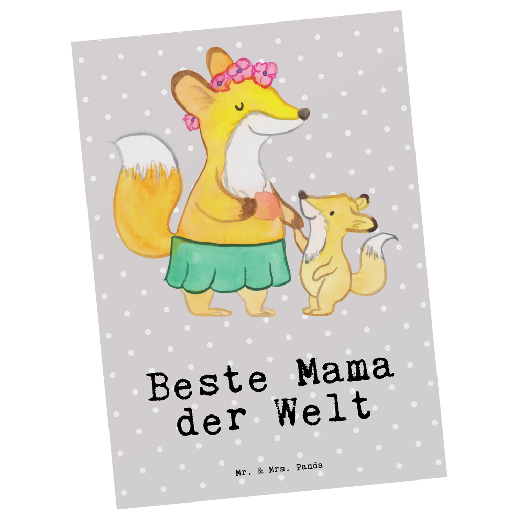 Postkarte Fuchs Beste Mama der Welt spruchkarte, Ansichtskarten, Fotokarte, bildkarte, Motivkarte, Kunstkarten, Postkarte, kunstkarte, Designkarte, Ansichtskarte, Grußkarte, Postkarten, einzelkarte, Geschenkidee, Geschenk, Schenken, Mitbringsel, Geburtstag, Geburtstagsgeschenk, für, Danke, Dankeschön, Bedanken, Freude machen, Geschenktipp, Beste, Mami, Mutti, Supermama, Sohn, Tochter, Beste Mama, Mama, Muttertag, Ma, Mutter