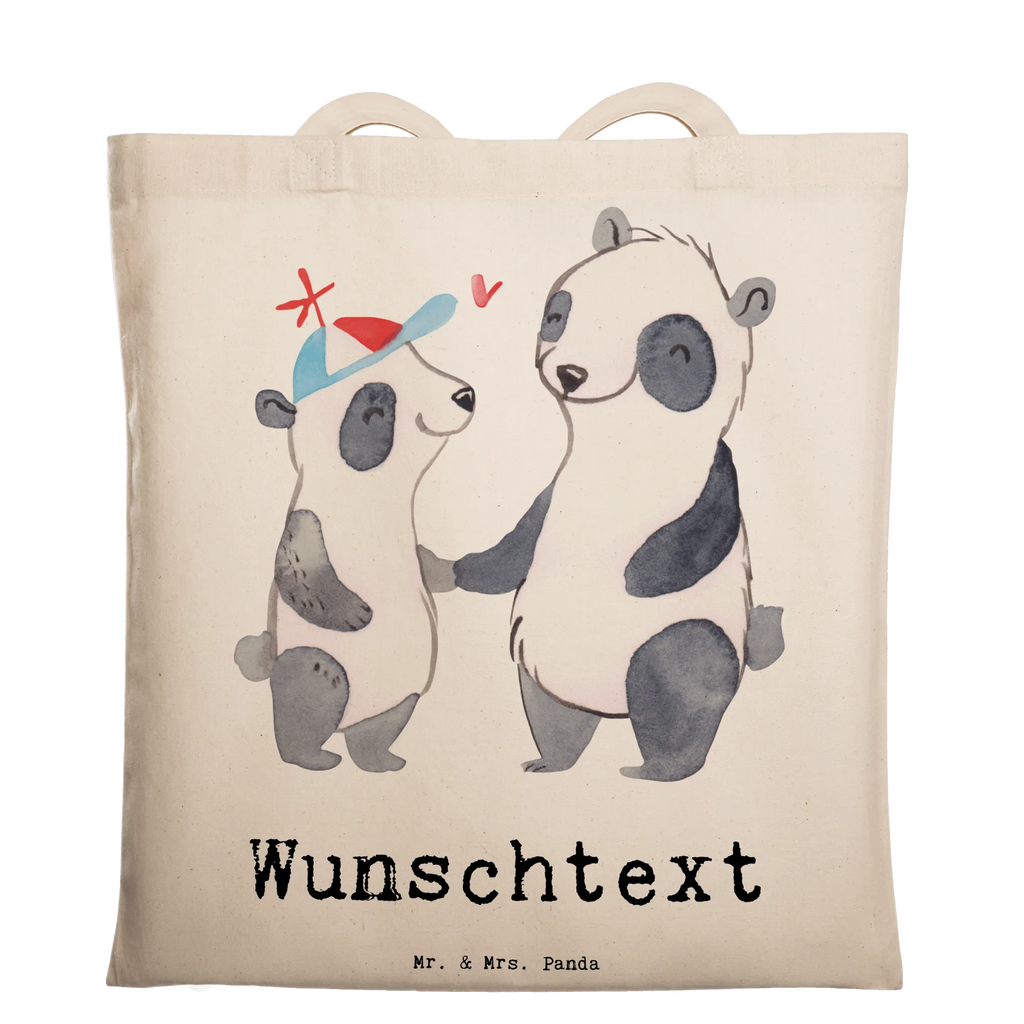 Personalised tote bag panda best son in the world for, thank you, gift, giving, birthday, birthday present, gift idea, souvenir, make you happy, gift tip, Son, boy, offspring, son, father, family, reward, child