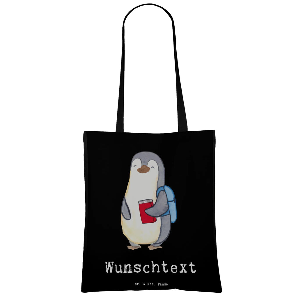Personalisierte Tragetasche Pinguin Bester Enkel der Welt Tragetasche mit Namen, Personalisierter Stoffbeutel, Personalisierte Kindergartentasche, Einkaufstasche mit Namen, Personalisierte Jutetasche, Personalisierte Beuteltasche, Tüte, Strandtasche, Stoffbeutel mit Namen, Schultertasche, Umhängetasche, Einkaufsbeutel, Personalisierter Beutel, Shopper, Personalisierte Tasche, Personalisierter Jutebeutel, Personalisierte Einkaufstasche, Geschenkidee, Geschenk, Schenken, Mitbringsel, Geburtstag, Geburtstagsgeschenk, für, Danke, Dankeschön, Bedanken, Freude machen, Geschenktipp, Kind von Sohn, Enkel, Kind von Tochter, Oma, Enkelsohn, Großsohn, Taufe, Opa, Enkelkind