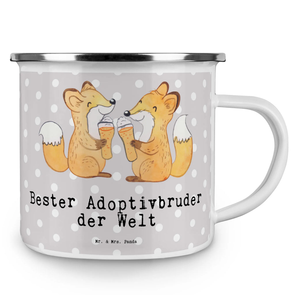 Camping Emaille Tasse Fuchs Bester Adoptivbruder der Welt reisetasse, Campingbecher, wanderbecher, wandertasse, Kaffeebecher, becher emaille, Tasse Emaille, blechbecher, metallbecher, Reisebecher, emaillebecher, Pott, Emailletasse, Trinkbecher, Kaffeetasse, Emaille Becher, Tasse, Becher, Campingtasse, Teetasse, Emaille Tasse, Blechtasse, Metalltasse, Teebecher, Bedanken, Geschenk, Danke, Dankeschön, Geburtstag, Geschenkidee, Schenken, Geburtstagsgeschenk, für, Mitbringsel, Geschenktipp, Freude machen, Adoptiert, Brudi, Sohn, Bester, Kleinigkeit, Geschwister, Brother, Schwester, Familie, Bruder, Adoptivbruder, Bruderherz