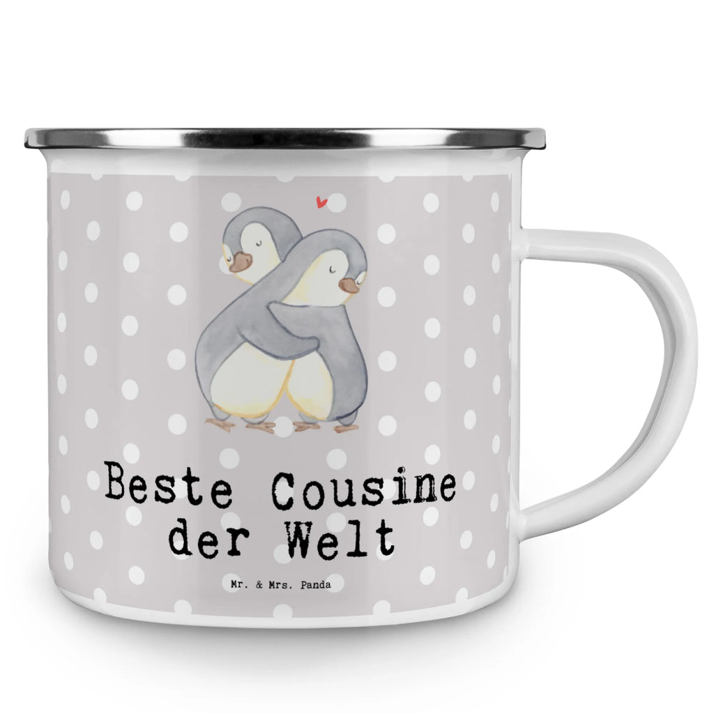 Camping Emaille Tasse Pinguin Beste Cousine der Welt Emaille Tasse, Kaffeebecher, Tasse, Teebecher, Campingtasse, wandertasse, Tasse Emaille, Metalltasse, Blechtasse, blechbecher, emaillebecher, wanderbecher, Pott, Emaille Becher, Reisebecher, Teetasse, Kaffeetasse, reisetasse, Trinkbecher, Emailletasse, metallbecher, becher emaille, Becher, Campingbecher, Geschenkidee, Geschenk, Schenken, Mitbringsel, Geburtstag, Geburtstagsgeschenk, für, Danke, Dankeschön, Bedanken, Freude machen, Geschenktipp, Tochter von Tante, Kousine, Tochter von Onkel, Cousine, Familie, Cousinchen, Kusine, Cousin, Verwandtschaft